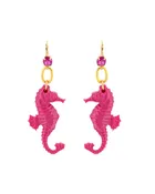 Candy Seahorse Earrings
