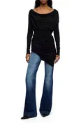 '7 For All Mankind' Women's DOJO in Slim Illusion - Lake