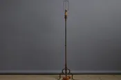 1930s Gilt Iron Floor Light