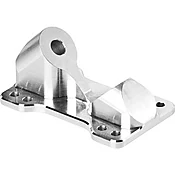 Aera Trucks K3 Base Plates 46 degrees Clear Anodized