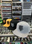 Leave Your Mark Handstyle Snap Back Hat By Brent Patten