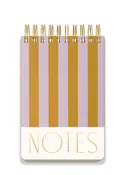 Large Stripe Notepad