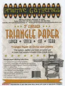 2 Inch Triangle Paper
