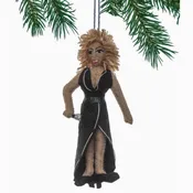 "Tina Turner" Felt Ornament