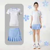 Kawasaki Badminton Clothes Women's Gym Clothing Summer Sportswear Short skirt and T shirt Badminton Suit A2948