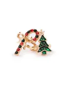 All Aglow Holiday Rings 2pc Set