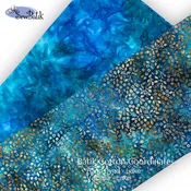 112" Batik Cotton Coordinates (2) - Lake