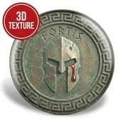 The Warrior’s Mark: 3D Textured Sense-X Disc