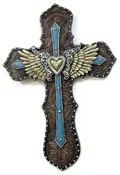 Cross Wing Blue Cross Layered