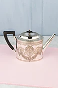 1883 Master of the Hounds Silverplate Teapot