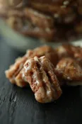 Maple Glazed Pecans
