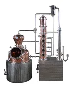 53 Gallon 4-Plate German Style Still | Olympic Distillers
