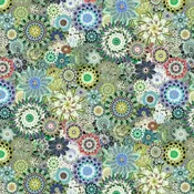 Floral Crochet 108" | Green