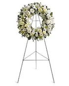 22" PURITY WREATH