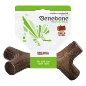 Benebone Maplestick/Bacon Stick Dog Chew Toy - Real Maple Wood - M