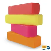 EnkaustiKolors Fluorescent Set of 4 Encaustic Sticks