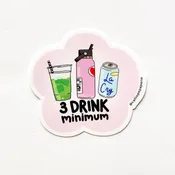 3 Drink Minimum - Matcha
