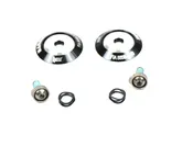 Black HANS Clips for Helmet