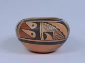 22-0365  Hopi Pottery Bowl by Fannie Nampeyo