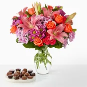 One and Only Bouquet and Chocolate Bundle