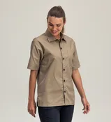 1217 Shirt with relaxed fit Unisex - Khaki
