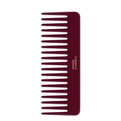 Acetate Detangling Comb - Cherry Red