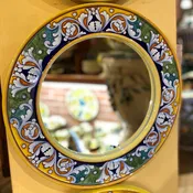 14″ Deruta Mirror