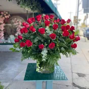 4 Dozen Red Roses in Studio City