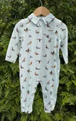 American Ducks Baby Polo Romper