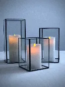 Open Top Black Lantern — Studio B Floral