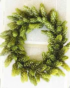 11" Hops Candle Ring