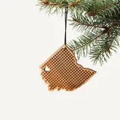 Cincinnati Ohio Heart | Wood Ornament — Lucca
