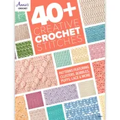 40+ Creative Crochet Stitches Pattern Book