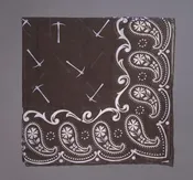 Bandana Print Pocketsquare, Green