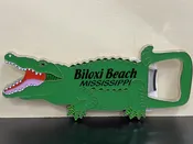 Metal Alligator Shape - Magnet &amp;amp; Bottle Opener