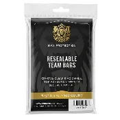 100ct Pack Resealable Team Bags / Sleeves - Max Protection
