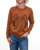 Amber Horse Sweater