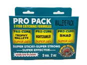 3 PACK WALLEYE PRO PACK