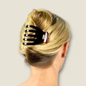 Ficcare | Yara Large Yoga Clip | Chocolate