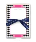 Alex Houndstooth Black Acrylic