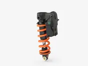 FOX DHX Factory Live Valve Neo Rear Shock - Trunnion 205 x 60 mm, Kashima Coat (Sensor Kit Sold Separately)