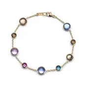 9-Stone Link Bracelet