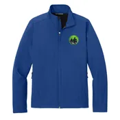 Adult Midweight Soft Shell Full Zip Jacket - True Royal