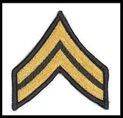Army Rank/Insignia Enlisted-E4 CPL Female Dress Green