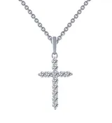 0.36 CTW Cross Pendant Necklace