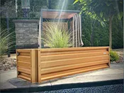 2’X6’X18″ Metal Planter Box