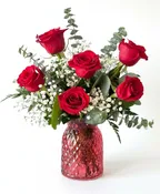 1/2 DOZEN ROSES