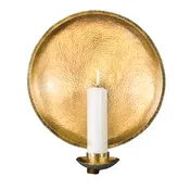 Church Wall Sconce, Brass 13.8"