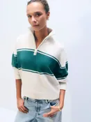 Cashmere Blend Quarter Zip