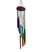 12 Tube Rainbow Aluminium Wind Chime